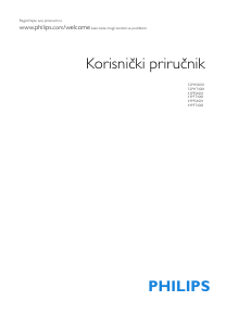 Priručnik Philips 43PFS4001 LED televizor