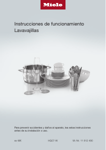 Manual de uso Miele G 7316 SCU AutoDos Lavavajillas
