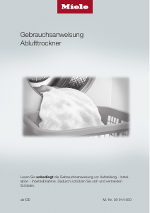 Bedienungsanleitung Miele T 8703 Trockner