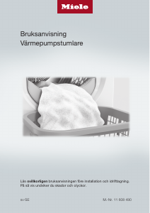 Bruksanvisning Miele TED 375 WP Torktumlare