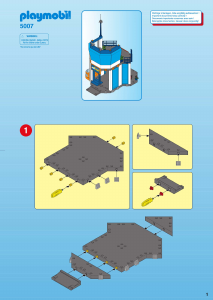 Handleiding Playmobil set 5007 Airport Megaset