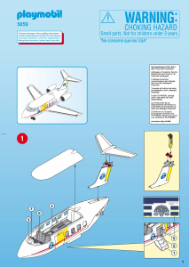 Manual de uso Playmobil set 5059 Airport Superset