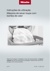 Manual Miele TWF 660 WP EcoSpeed Máquina de secar roupa