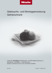 Bedienungsanleitung Miele F 31202 Ui Gefrierschrank
