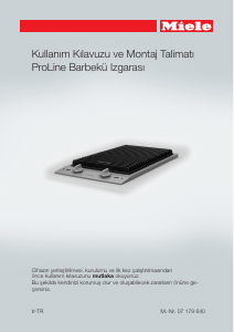 Kullanım kılavuzu Miele CS 1312 BG Ocak