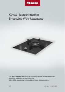 Käyttöohje Miele CS 7101-1 FL Keittotaso