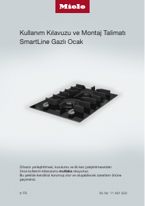 Kullanım kılavuzu Miele CS 7102-1 FL Ocak