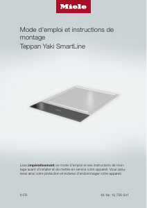 Mode d’emploi Miele CS 7632 FL Table de cuisson