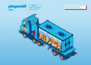 Mode d’emploi Playmobil set 4068 Action Camion de joyeux anniversaire