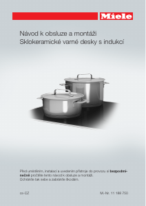 Manuál Miele KM 7174 FR Varná deska