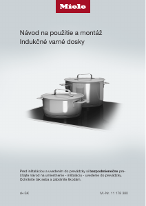 Návod Miele KM 7201 FR Pánt