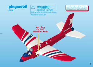 Manual de uso Playmobil set 5218 Action Planeador de estrellas