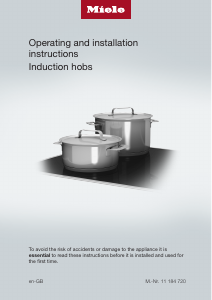 Manual Miele KM 7474 FR Hob