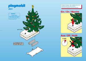 Manual Playmobil set 3931 Christmas Room