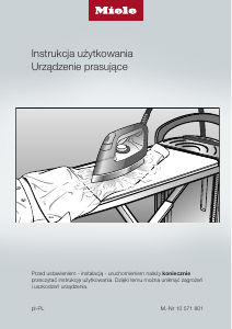Instrukcja Miele B 3847 FashionMaster System do prasowania