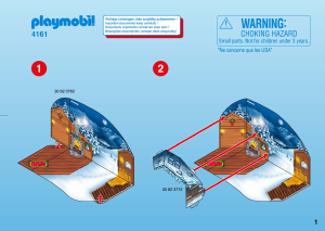 Bruksanvisning Playmobil set 4161 Christmas Julkalender – Postkontor