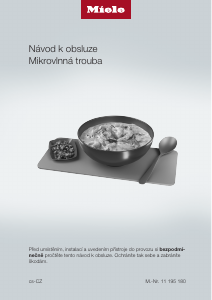 Manuál Miele M 7244 TC Mikrovlnná trouba