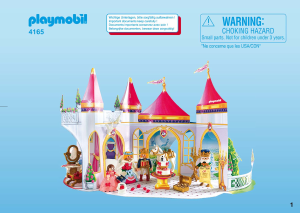 Manuale Playmobil set 4165 Christmas Calendario dell'avvento – Nuziale della principessa