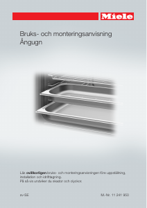 Bruksanvisning Miele DG 2840 Ugn