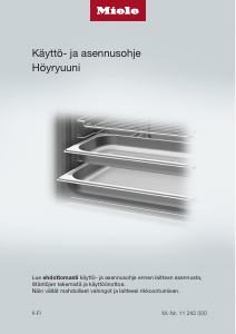 Käyttöohje Miele DG 7140 Uuni