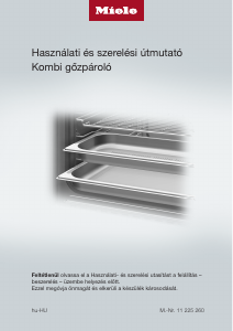 Használati útmutató Miele DGC 7840X Kemence