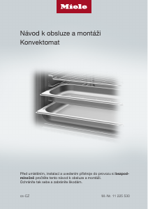 Manuál Miele DGC 7860X Trouba