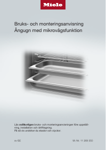 Bruksanvisning Miele DGM 7840 Ugn