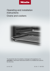 Manual Miele H 2265-1 B ACTIVE Oven