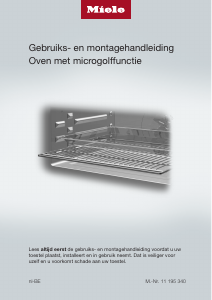 Handleiding Miele H 7240 BM Oven