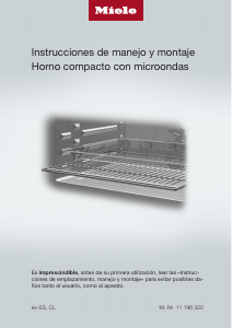 Manual de uso Miele H 7640 BM Horno