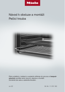 Manuál Miele H 7660 BP Trouba