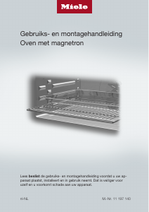 Handleiding Miele H 7840 BMX Oven