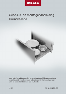 Handleiding Miele ESW 7020 Warmhoudlade