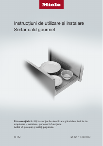 Manual Miele ESW 7020 Sertar termic