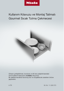 Kullanım kılavuzu Miele ESW 7020 Sıcak tutma çekmecesi