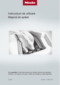 Manual Miele WS 613 WCS Mașină de spălat