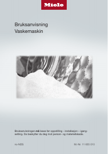 Bruksanvisning Miele WSG 663 WCS TwinDos Vaskemaskin
