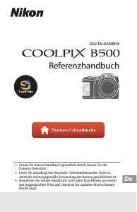 Bedienungsanleitung Nikon Coolpix B500 Digitalkamera