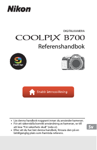 Bruksanvisning Nikon Coolpix B700 Digitalkamera