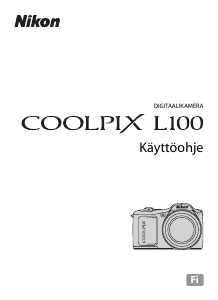 Käyttöohje Nikon Coolpix L100 Digitaalikamera