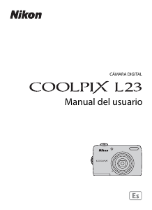 Manual de uso Nikon Coolpix L23 Cámara digital
