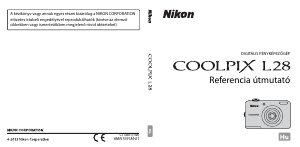 Használati útmutató Nikon Coolpix L28 Digitális fényképezőgép
