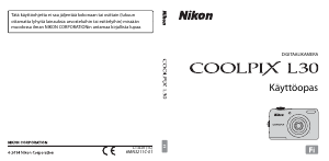Käyttöohje Nikon Coolpix L30 Digitaalikamera