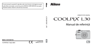 Manual Nikon Coolpix L30 Cameră digitală