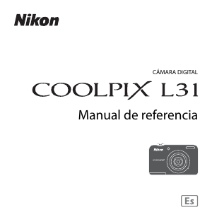 Manual de uso Nikon Coolpix L31 Cámara digital