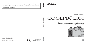 Rokasgrāmata Nikon Coolpix L330 Digitālā kamera