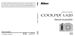 Návod Nikon Coolpix L620 Digitálna kamera
