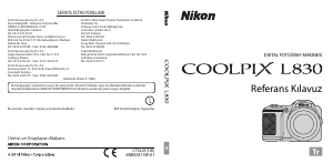 Kullanım kılavuzu Nikon Coolpix L830 Dijital kamera