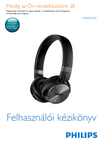 Használati útmutató Philips SHB8850NC Fejhallgató