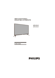 Handleiding Philips 43PFL6572 LED televisie